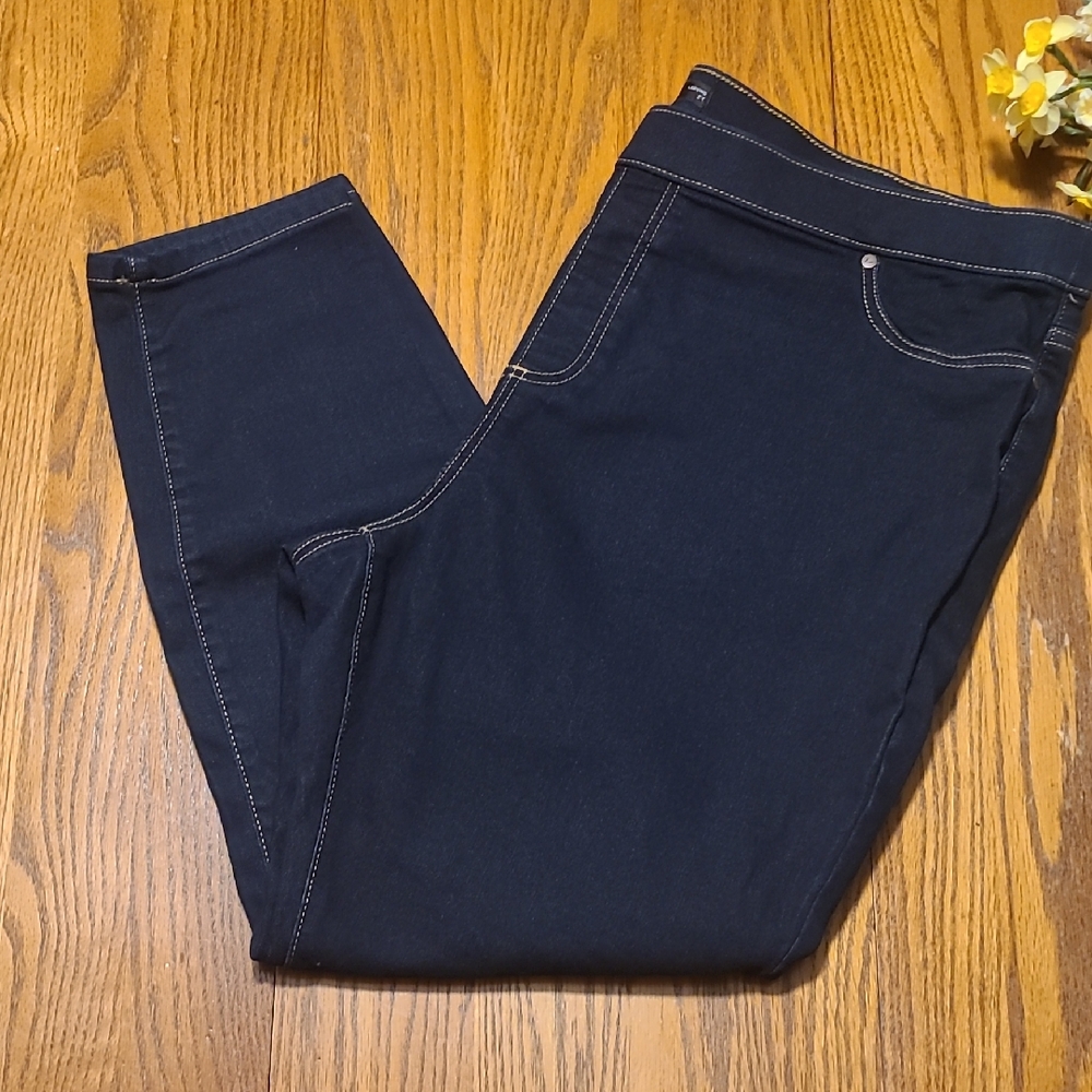 Simply Vera Vera Wang Deep Navy Jeggings - 2X